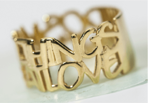 personalized rings, text ring, name rings